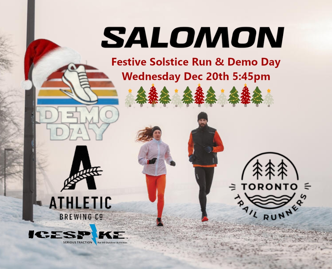 Holiday/ Winter Solstice Run and Salomon Demo